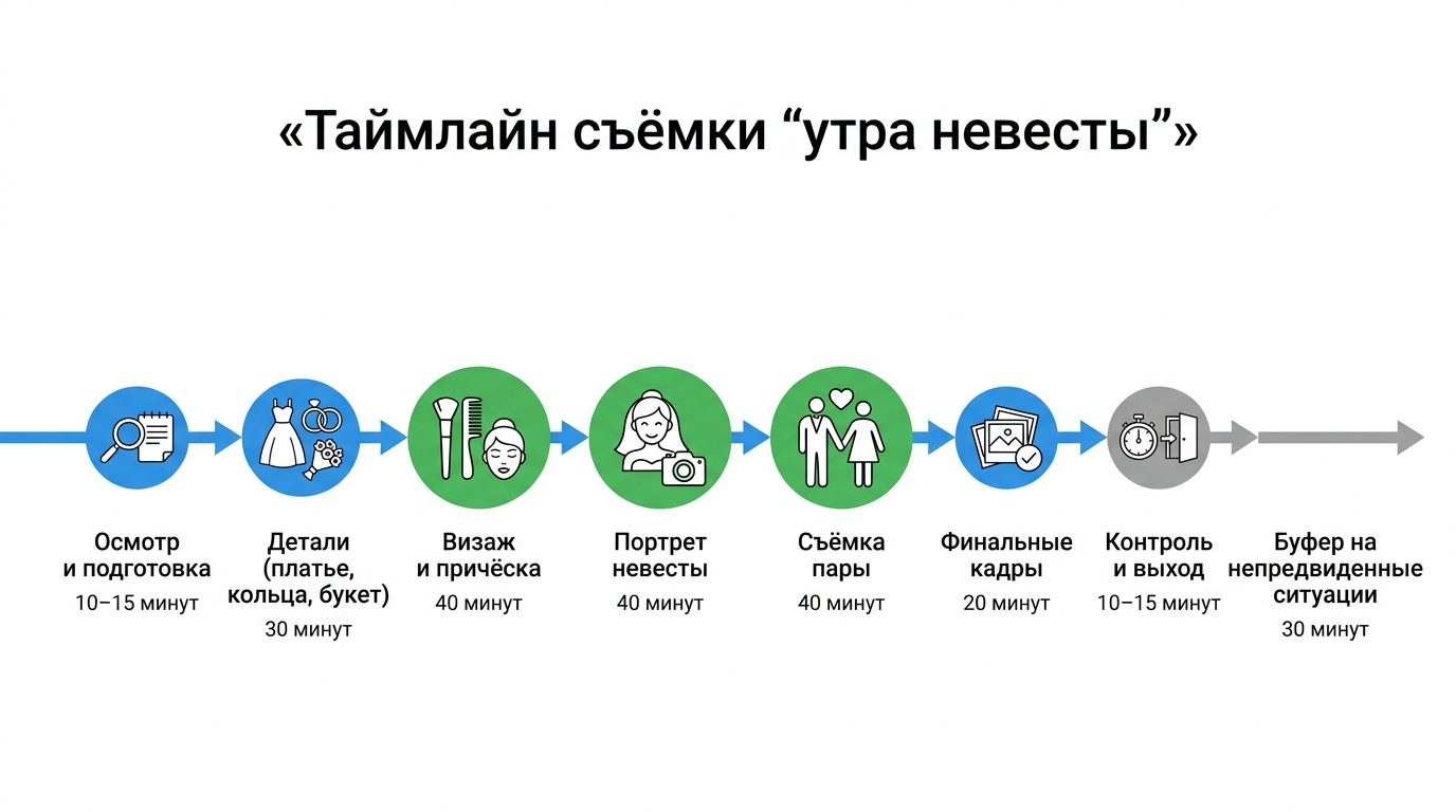 Таймлайн съемки